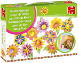 JUMBO Bastelset "Blumenlichhterkette" bunt