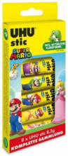 PAGRO DISKONT UHU Stic Sammelbox ”Super Mario” 8 x 8,2 g