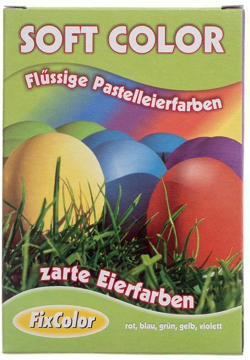 FIXCOLOR Eierfarben ”Soft Color” 5 Farben