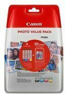 PAGRO DISKONT Canon Photo Value Pack XL C|M|Y|BK je 11ml + Photo Paper1x4