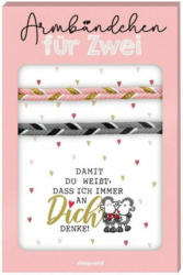 SHEEPWORLD Armbändchen-Set "Damit du weißt, dass ich immer an Dich denke!"