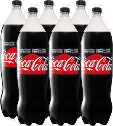 Coca-Cola Zero, 6 x 2 Liter