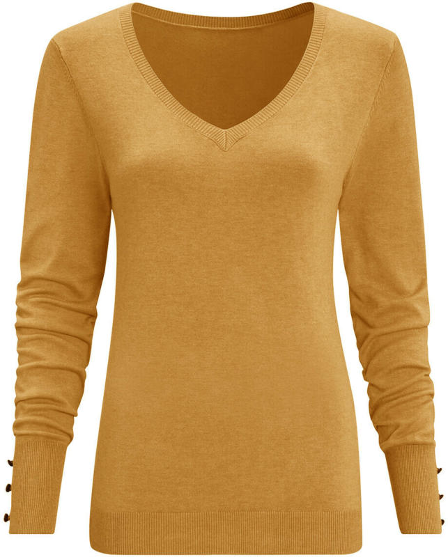 Damen Strickpullover mit V-Ausschnitt (Nur online)
