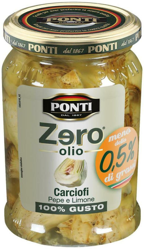 Ponti Zero Olio Artischocken
