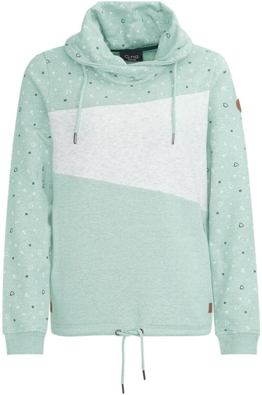 Damen Sweatshirt mit Schalkragen (Nur online)