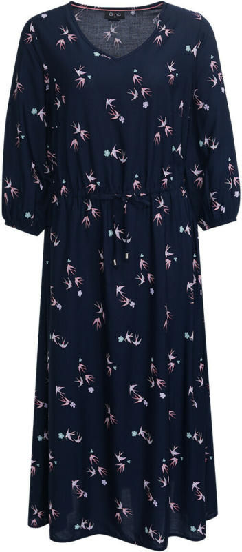 Damen Maxikleid mit Allover-Motiv (Nur online)