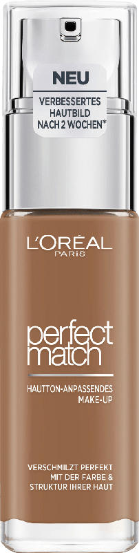 L'ORÉAL PARIS Make-up Perfect Match Hautton-Anpassendes Make-Up 9.5D/9.5W Mahogany