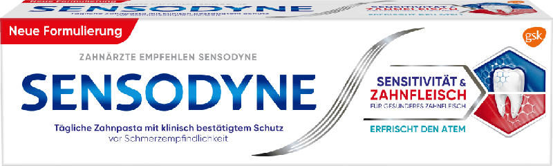 Sensodyne Zahncreme Sensitivität & Zahnfleisch