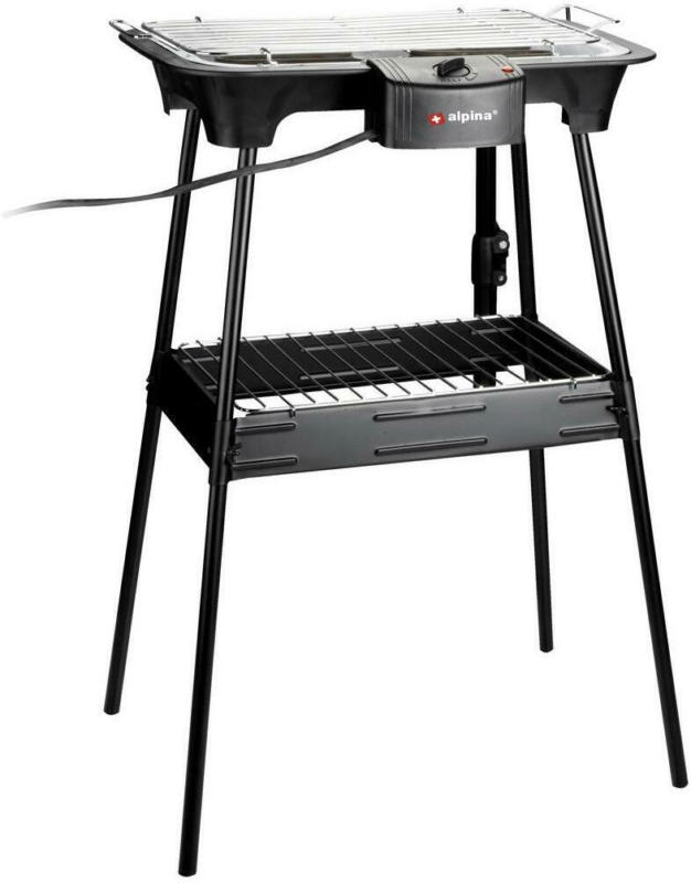 Elektrogrill Alpina BBQ 44x69x33 cm 2000 W