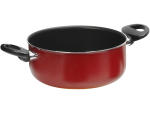 Schmortopf ADRIATICA Ø20cm Aluminium schwarz,rot