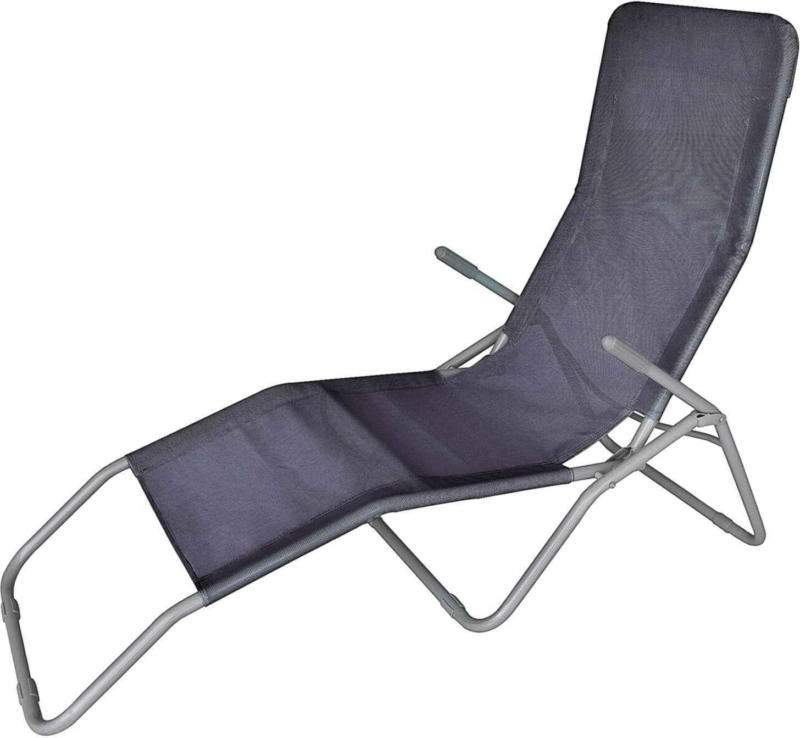 Chaise longue Lecce gris -