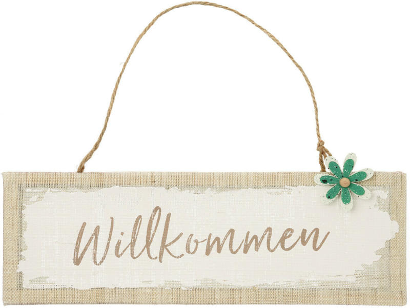 Deko-Schild mit Schriftzug (Nur online)