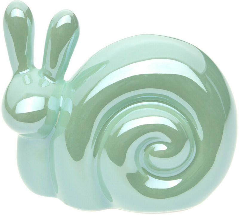 Kleine Deko-Schnecke in glänzender Optik (Nur online)