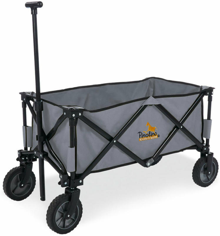 Klappbollerwagen Porti grau