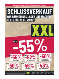 XXL Sports & Outdoor Flugblatt
