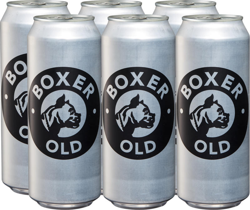 Boxer Bier Old, 6 x 50 cl