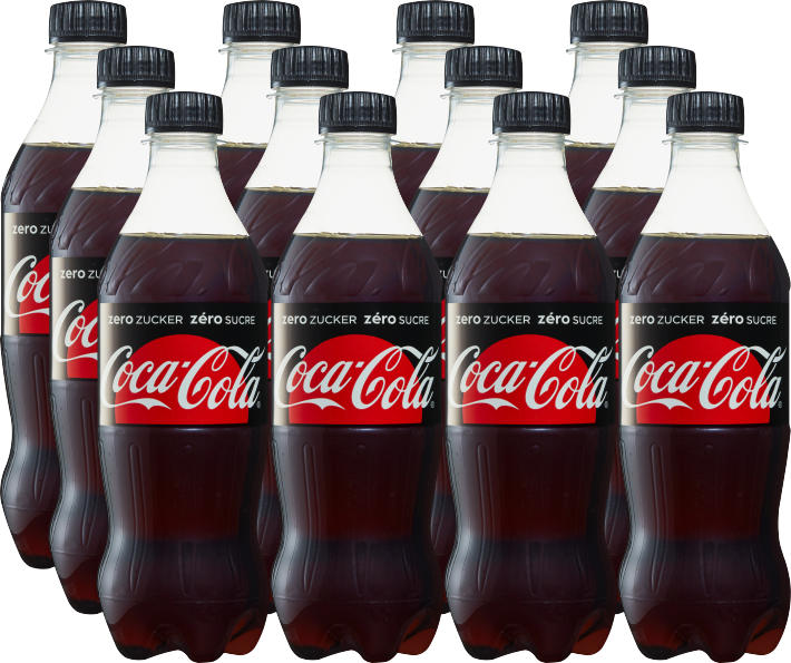 Coca-Cola Zero, 12 x 45 cl
