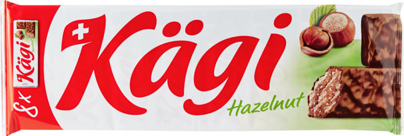 Kägi fret, Hazelnut, 8 x 50 g