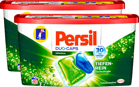 Persil Waschmittel Duo-Caps Universal, 2 x 40 Waschgänge, 2 x 920 g