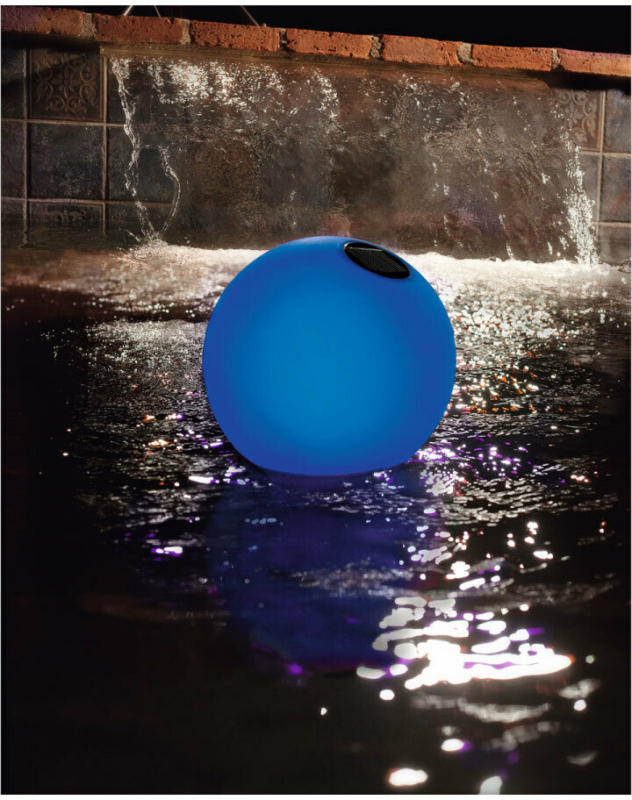 Dosierschwimmer „Solar“ mit LEDs