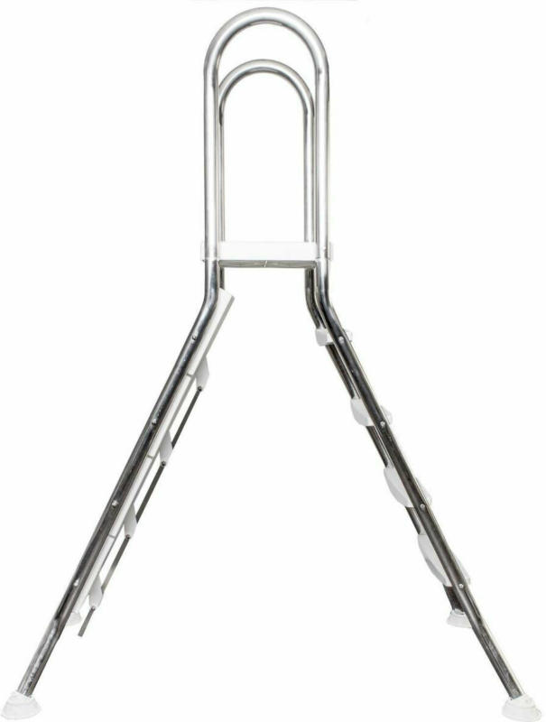 Hochbeckenleiter einseitig Edelstahl für 120 cm