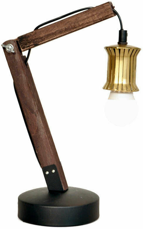 Tischlampe „Rossa VII“, Messing