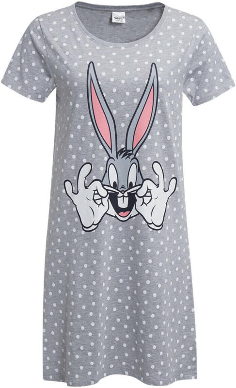 Looney Tunes Nachthemd mit Punkte-Allover (Nur online)