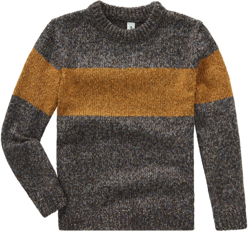 Jungen Strickpullover mit Blockstreifen (Nur online)