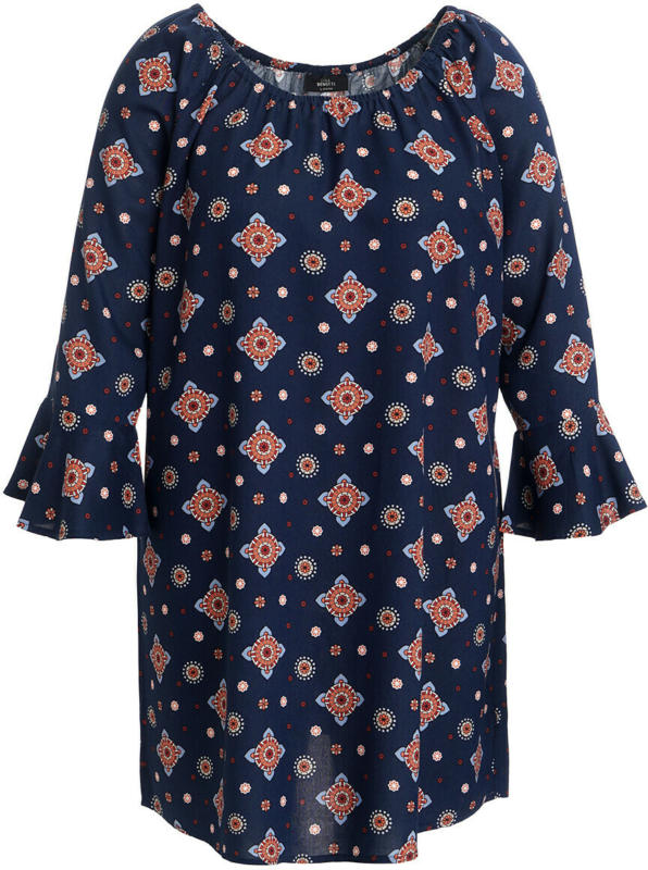 Damen Kleid mit Carmenausschnitt (Nur online)
