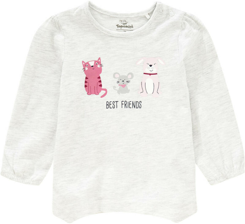 Baby Langarmshirt mit Zipfelsaum (Nur online)