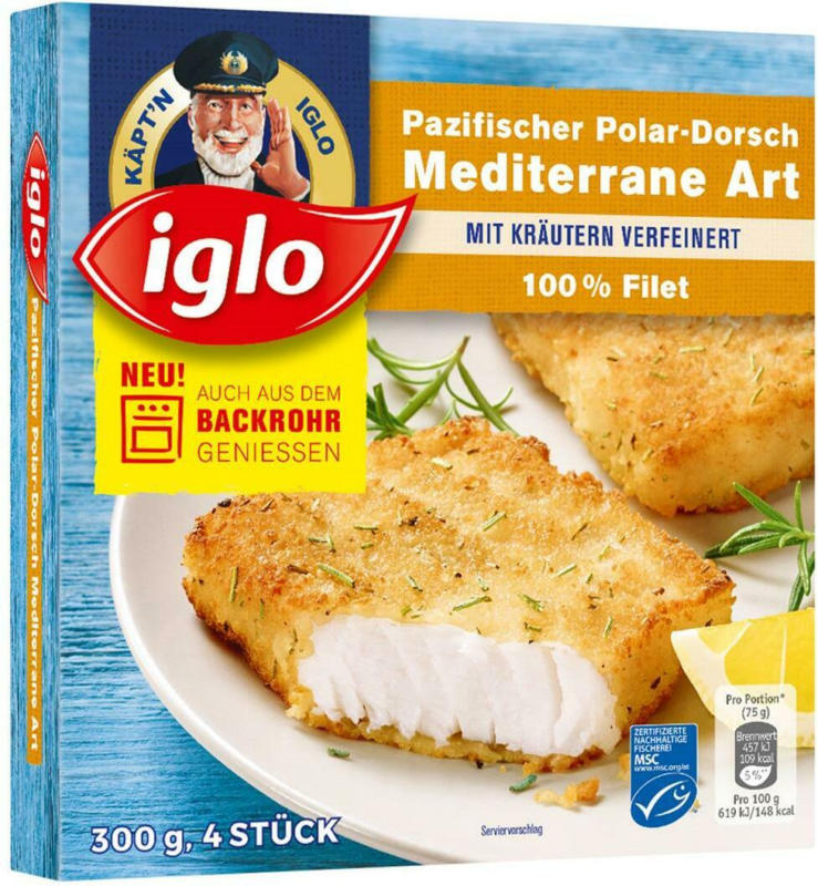 Iglo Polar-Dorsch Mediterrane Art