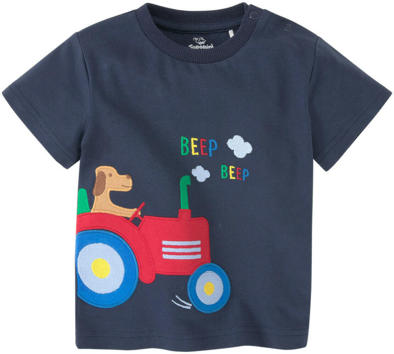 Baby T-Shirt mit Trecker-Applikation (Nur online)