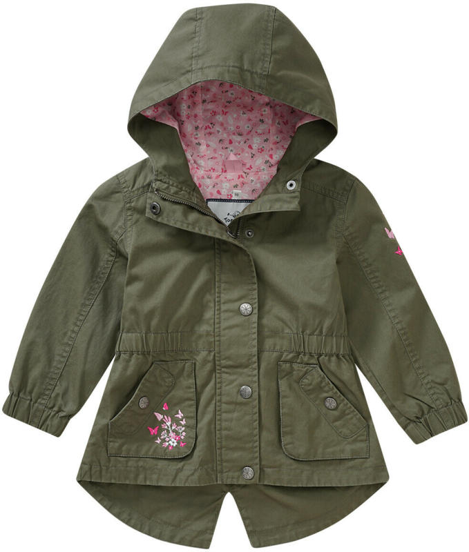 Mädchen Parka mit Stickerei (Nur online)