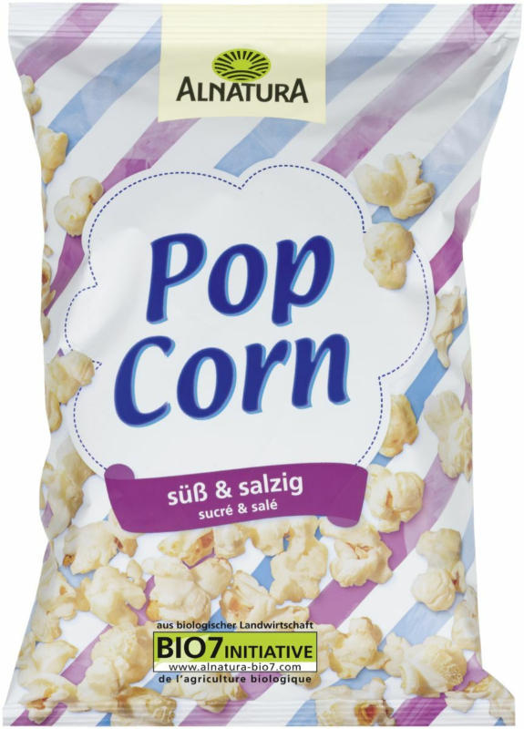 Popcorn süß und salzig