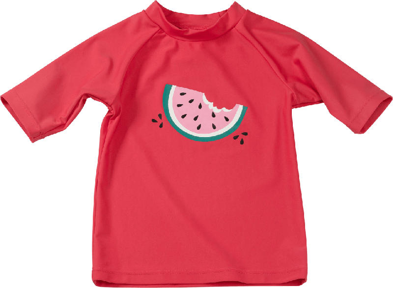 PUSBLU Kinder UV-Shirt Kinder, Gr. 98, rot