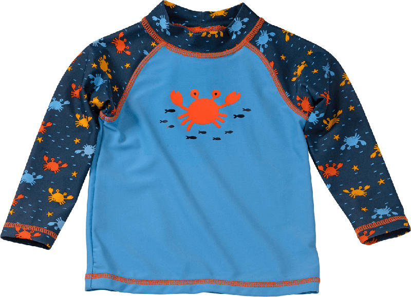 PUSBLU Baby UV-Shirt, Gr. 80, blau