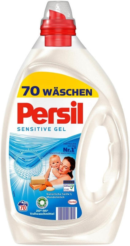 Persil Gel Sensitive 70 WG, 3.5 Liter -