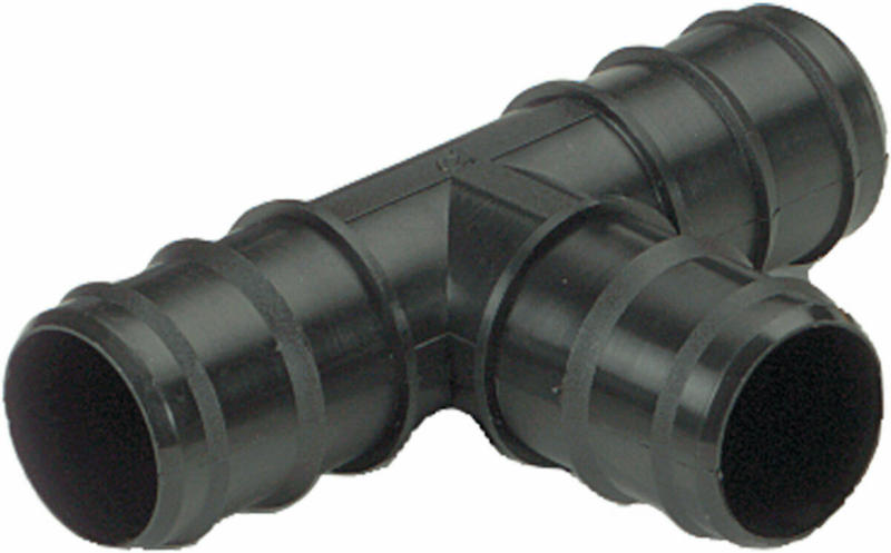 T-Stück „38mm“, grau