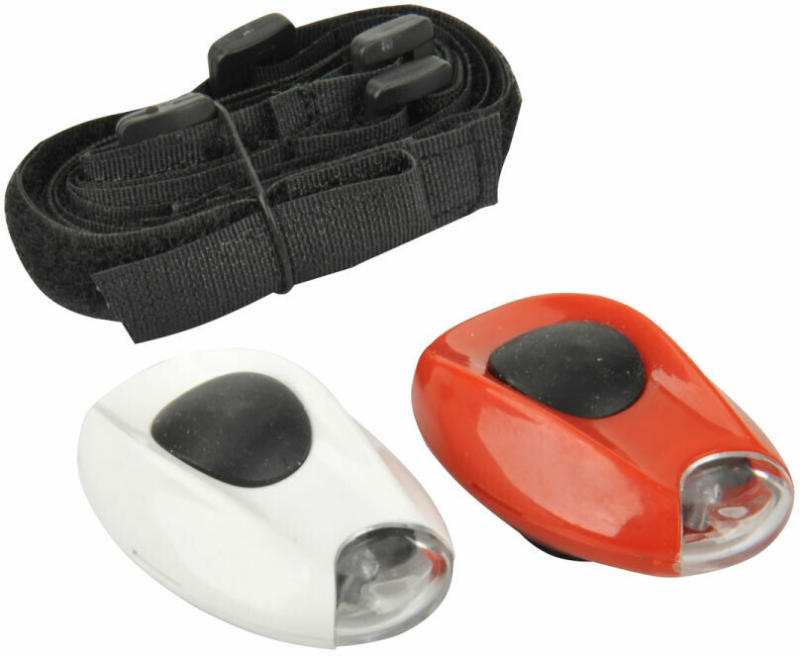 LED Helmbeleuchtung mit Klett-/Gummiband