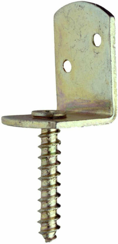 Flechtzaunbeschlag, 4x3x3x4,2cm, verzinkt, 50 Stück