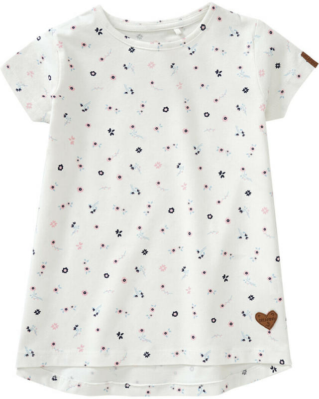 Mädchen T-Shirt mit Blümchen-Allover (Nur online)