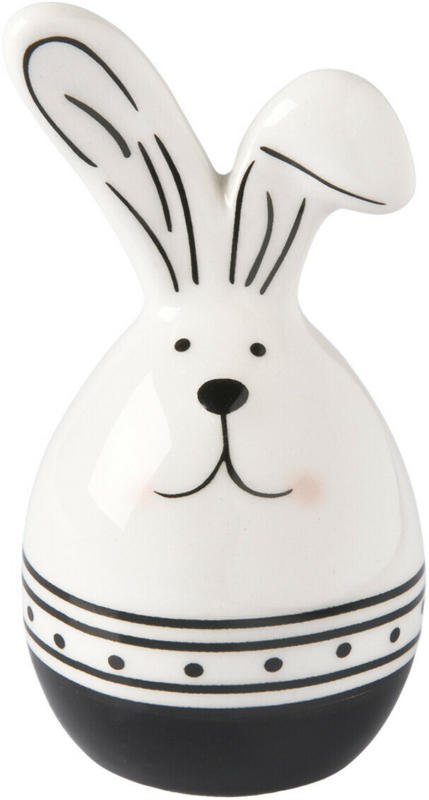 Deko-Figur Hase mit rosa Wangen (Nur online)