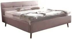 Polsterbett in Altrosa ca. 180x200cm