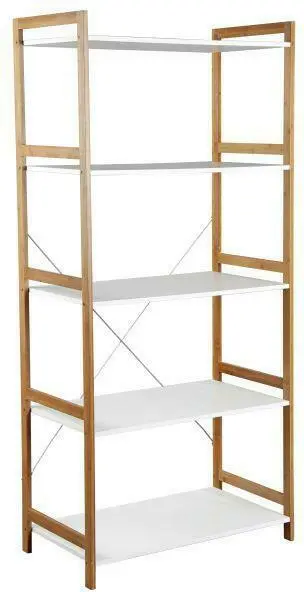 Regal in Weiß/Naturfarben