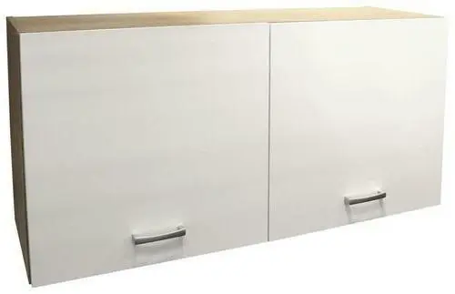 Küchenoberschrank in Weiß/ Eichefarben ´ANDY HS 100-5´