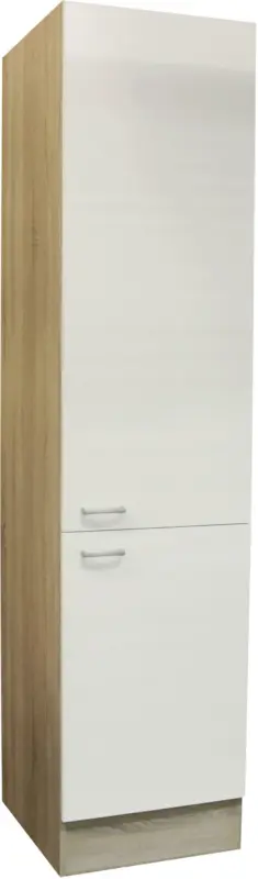 Hochschrank in Weiß/ Eichefarben ´ANDY US 50 ´