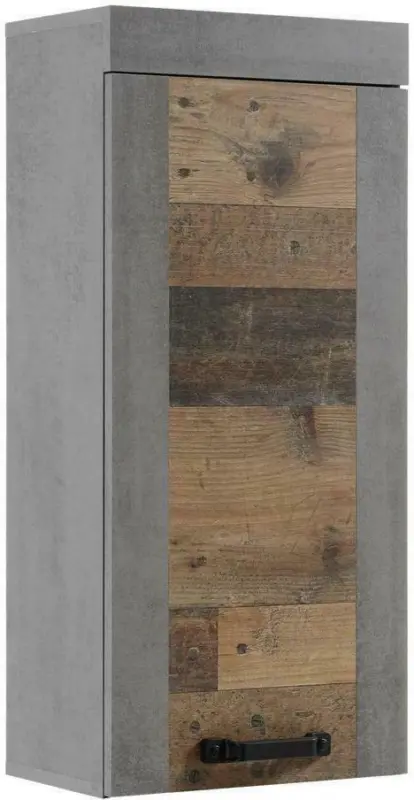 Hängeschrank in Anthrazit/ Eichefarben ´INDIANA´