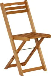 Gartenstuhl-Set 'Porto' aus Eukalyptus, natur