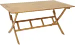 m&ouml;max Gartenklapptisch aus Eukalyptus, natur