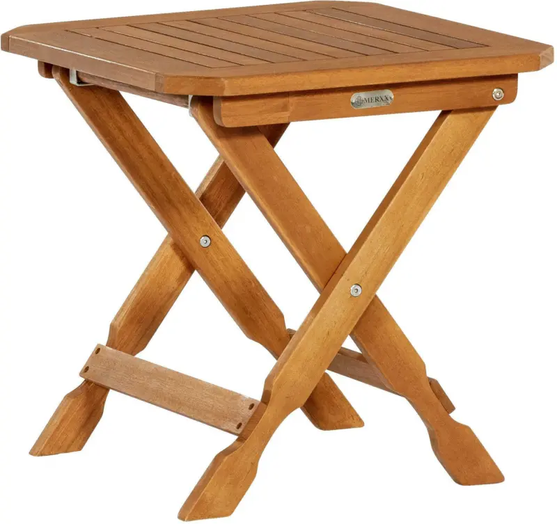 Klapphocker aus Eukalyptus, natur